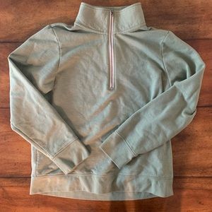 Eddie Bauer Green Quarter Zip